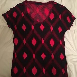 Patterned top
